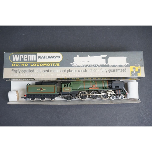 163 - Boxed Wrenn OO gauge W2235 4-6-2 Barnstable BR locomotive