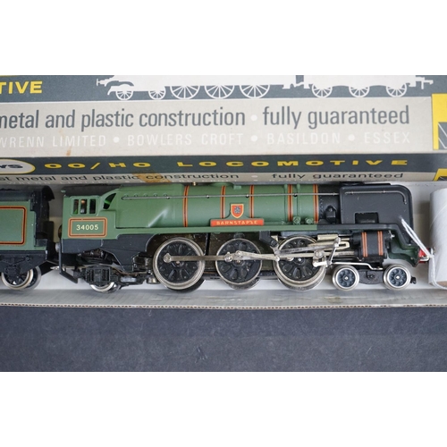 163 - Boxed Wrenn OO gauge W2235 4-6-2 Barnstable BR locomotive