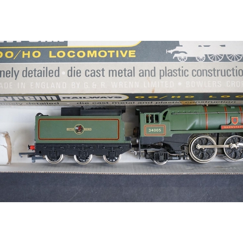 163 - Boxed Wrenn OO gauge W2235 4-6-2 Barnstable BR locomotive