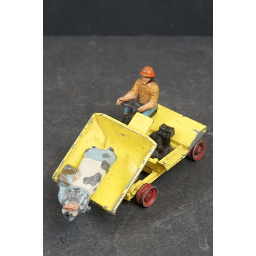 266 - Collection of mainly farmyard related playworn diecast models to include Corgi, Timpo, Britains, etc... 