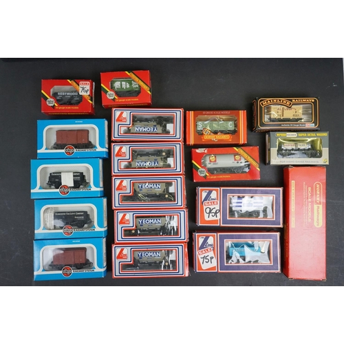 90a - 18 Boxed OO gauge items of rolling stock to include 6 x Lima, 5 x Hornby, 4 x Airfix, Mainline and W... 