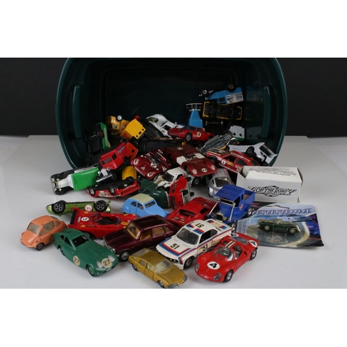 1601 - Group of diecast and plastic models circa 1960s onwards to include Dinky, No Rev, Politoys, Solido e... 