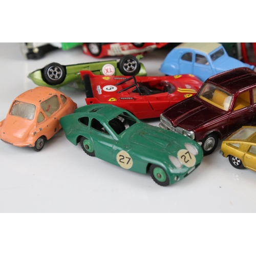 1601 - Group of diecast and plastic models circa 1960s onwards to include Dinky, No Rev, Politoys, Solido e... 