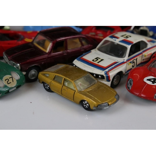 1601 - Group of diecast and plastic models circa 1960s onwards to include Dinky, No Rev, Politoys, Solido e... 
