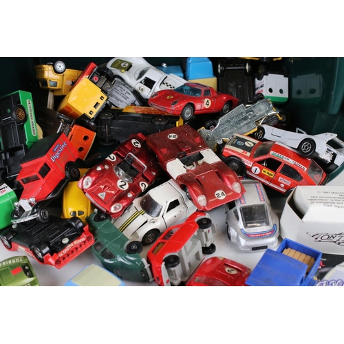 1601 - Group of diecast and plastic models circa 1960s onwards to include Dinky, No Rev, Politoys, Solido e... 