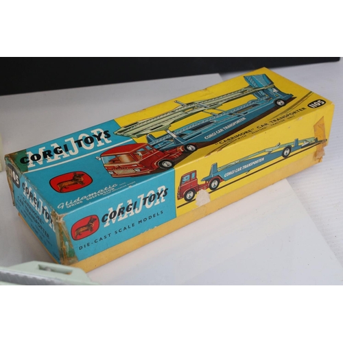1634 - Two boxed Corgi Major diecast models to include 1105 Carrimore Car Transporter with Bedford Tractor ... 