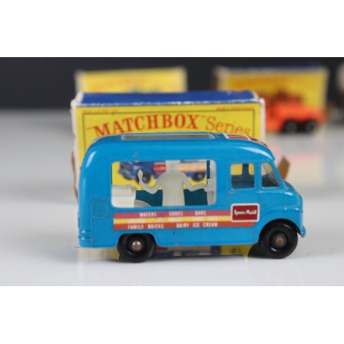 1651 - 11 Boxed Matchbox 75 Series diecast models to include 22, 15, 47, 4, 3, 46, 16, 8, 44, 54 & 50, all ... 