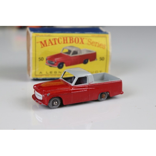 1651 - 11 Boxed Matchbox 75 Series diecast models to include 22, 15, 47, 4, 3, 46, 16, 8, 44, 54 & 50, all ... 