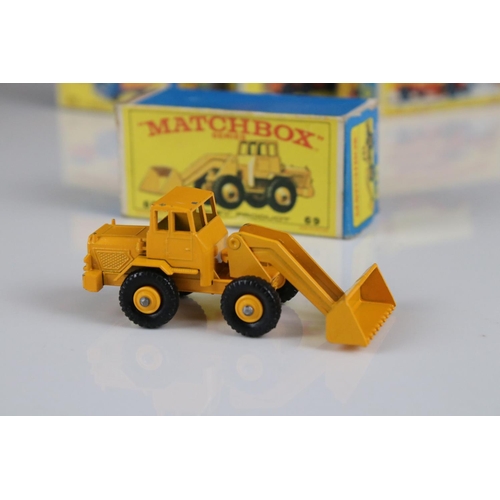 1654 - Ten boxed Matchbox 75 Series diecast commercial models to include 48 Dodge Dumper Truck, 21 Foden Co... 