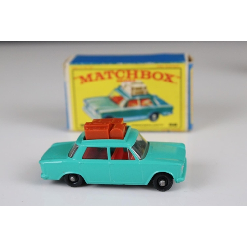 1656 - Ten boxed Matchbox 75 Series diecast models to include 46 Mercedes 300 SE Coupe, 72 Standard Jeep, 6... 