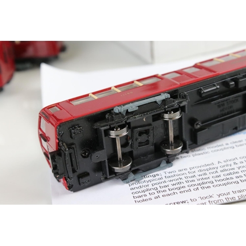 98a - Three sets of London Underground stock with EFE loco and rolling stock converted to DCC by Metro Mod... 