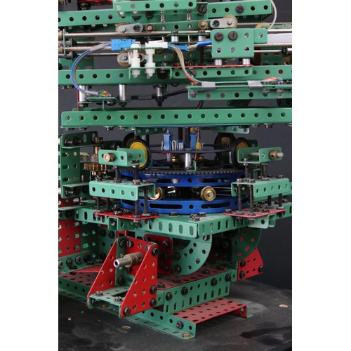 232 - Impressive Meccano stack with digital and boards set up, features both Meccano and Marklin accessori... 