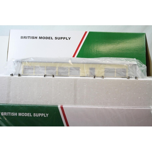 119 - Two boxed BMS G scale W & L Pickering Coaches to include R19-13 W & L Saloon Coach #4154 & R19-14 W ... 