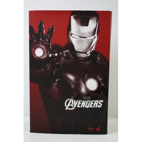 1017 - Boxed Hot Toys Movie Masterpiece 1/6 Marvel The Avenger Iron Man Mark VIII mms185 figure, figure exc... 