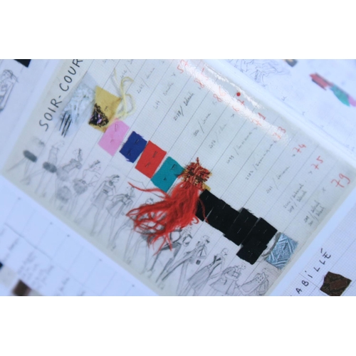 452 - Yves Saint Laurent Haute Couture (L'Oeuvre Integral 1962 - 2002) - Custom Made Wooden Cabinet, limit... 