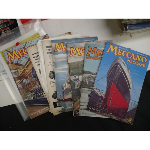 235 - Meccano ephemera - Large quantity of magazines and books from the mid 20th C onwards to include The ... 