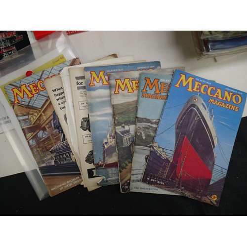 235 - Meccano ephemera - Large quantity of magazines and books from the mid 20th C onwards to include The ... 