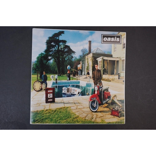 10 - Vinyl - Oasis Be Here Now 2 LP on Creation CRELP219, sleeve ex, vinyl vg+ with a couple of marks