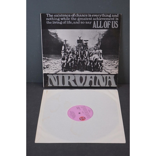 14 - Vinyl - Nirvana All Of Us LP on Island ILPS 9087 with pink label, orange/black circle logo, stereo, ... 