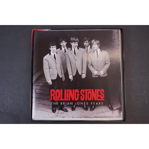 1007 - Vinyl - ltd edn The Rolling Stones The Brian Jones Years 5 LP / 3 CD Box Set RTR019, heavy coloured ... 