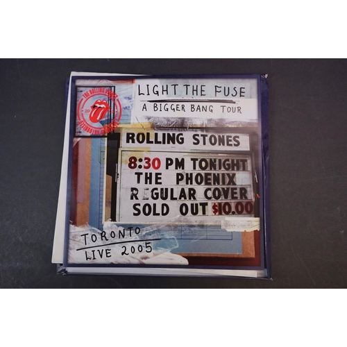 1010 - Vinyl - ltd edn Rolling Stones Toronto August 10 2005 3 LP / 2 CD / 1 DVD Box Set rtr023, heavy colo... 