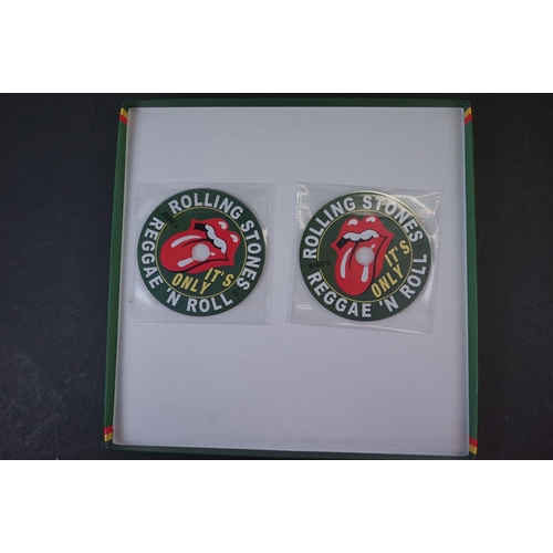 1013 - Vinyl - ltd edn The Rolling Stones It's Only Reggae 'n Roll LP / 2 CD Box Set RTR003, heavy coloured... 