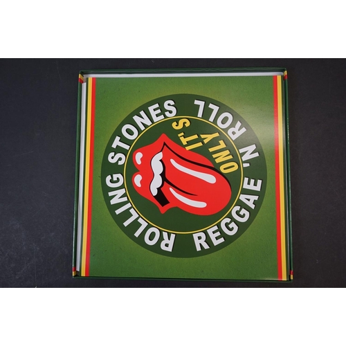 1013 - Vinyl - ltd edn The Rolling Stones It's Only Reggae 'n Roll LP / 2 CD Box Set RTR003, heavy coloured... 