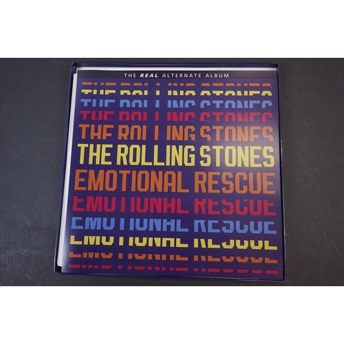 1017 - Vinyl - ltd edn The Real Alternate Album Rolling Stones Emotional Rescue 4 LP / 2 CD Box Set, heavy ... 