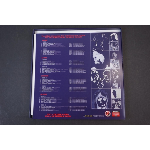 1017 - Vinyl - ltd edn The Real Alternate Album Rolling Stones Emotional Rescue 4 LP / 2 CD Box Set, heavy ... 