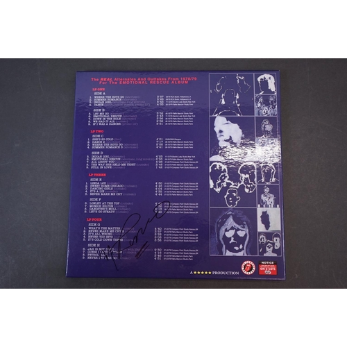 1017 - Vinyl - ltd edn The Real Alternate Album Rolling Stones Emotional Rescue 4 LP / 2 CD Box Set, heavy ... 