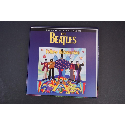 1027 - Vinyl - ltd edn The Real Alternate Album The Beatles Yellow Submarine 4 LP 2 CD heavy coloured vinyl... 