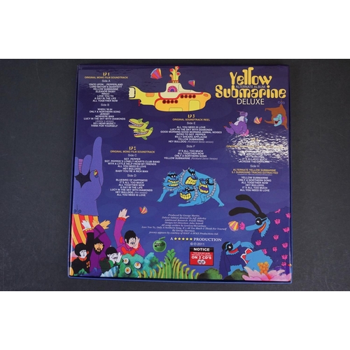 1027 - Vinyl - ltd edn The Real Alternate Album The Beatles Yellow Submarine 4 LP 2 CD heavy coloured vinyl... 