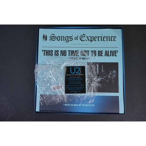 1054 - Vinyl / CD - ltd edn U2 Songs of Experience Box Set (NO. 33861) vg