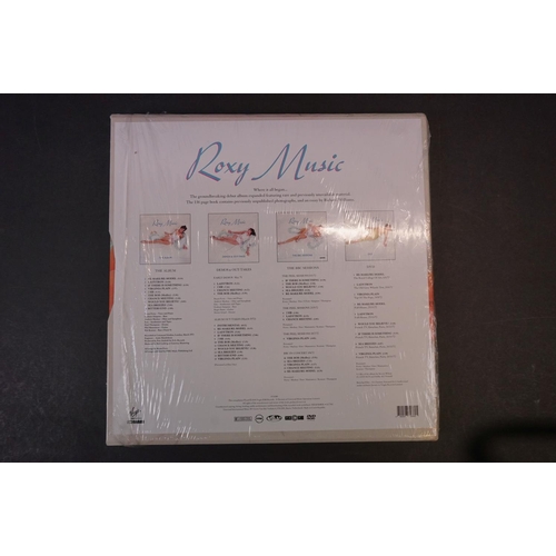 1057 - CD / DVD - Roxy Music self titled Box Set 4734389 ex with opened shrink wrap