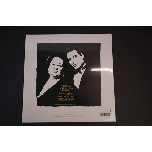 1073 - Vinyl - ltd edn Freddie Mercury & Montserrat Caballe Barcelona vinyl Box Set, number 54/200, complet... 