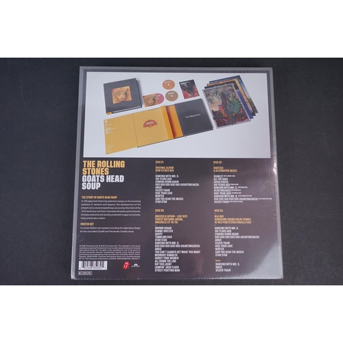 1022 - CD / Blu-ray DVD - The Rolling Stones Goats Head Soup Deluxe Edition Box Set, sealed