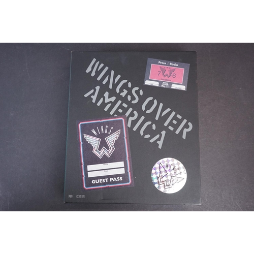 1034 - Box Set - Paul McCartney & Wings - Wings Over America numbered box set (03555) deluxe box set, ex wi... 