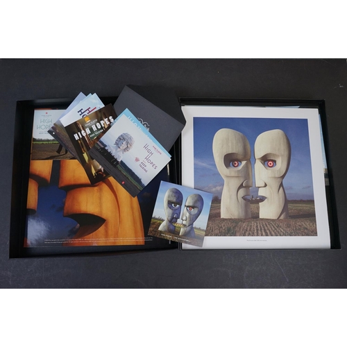 1046 - Vinyl / CD / Bluray DVD - Pink Floyd The Division Bell 20th Anniversary Edition Box Set, ex with som... 