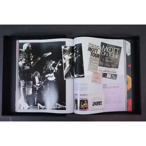 1065 - Book - Mott The Hoople We've Got A Great Future Behind Us hard back book within box, vg