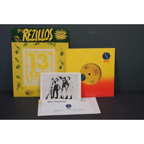 1106 - Vinyl - Punk - The Rezillos - Can’t Stand the Rezillos album + Promo Press pack. Original 1978 UK pr... 