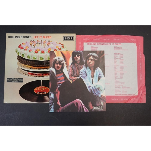 Vinyl - Rolling Stones - Let It Bleed. Original UK 1969 Mono 1st