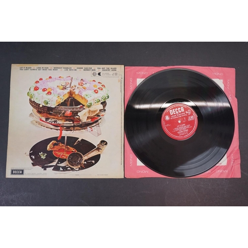 1113 - Vinyl - Rolling Stones - Let It Bleed. Original UK 1969 Mono 1st Pressing, unboxed Decca with red in... 