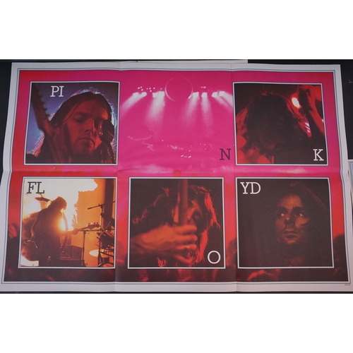 1114 - Vinyl - Pink Floyd - Dark Side Of The Moon, UK 1973 Promo Sample copy, + 2 Posters + 2 Stickers. Ori... 