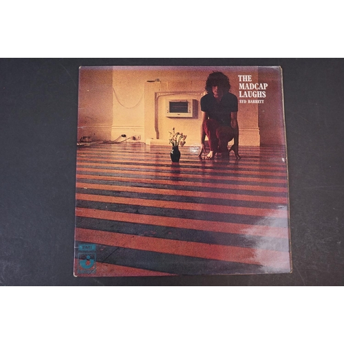 1116 - Vinyl - Syd Barrett 2 UK pressing albums - The Madcap Laughs UK 1st press 1970 Harvest Records, No E... 