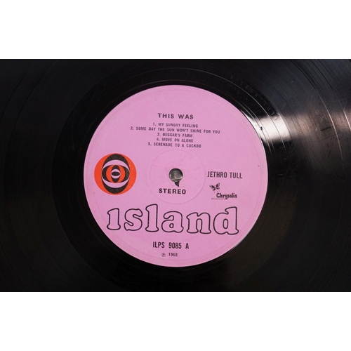 1118 - Vinyl - Prog Rock / Psych - Island Records, collection of 6 original UK pressings to include Jethro ... 