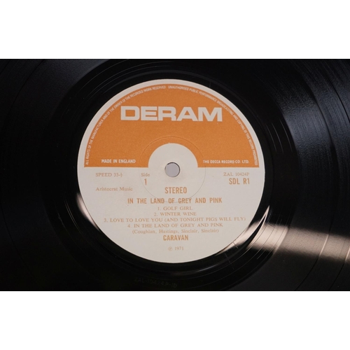 112 - Vinyl - Caravan In The Land of Grey and Pink LP on Deram, stereo SDL-R1, gatefold, brown/white label... 