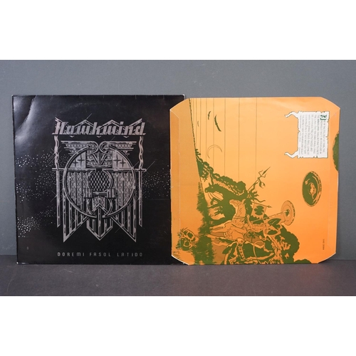 1122 - Vinyl - Hawkwind - Doremi Fasol Latido. Original UK 1st pressing with scarce “Star Rats” poster + in... 