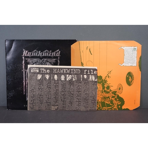 1122 - Vinyl - Hawkwind - Doremi Fasol Latido. Original UK 1st pressing with scarce “Star Rats” poster + in... 