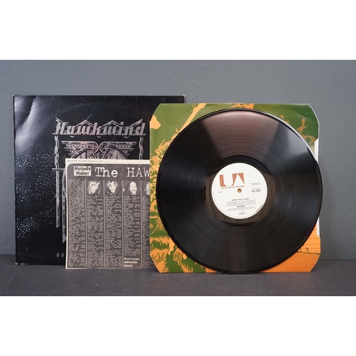 1122 - Vinyl - Hawkwind - Doremi Fasol Latido. Original UK 1st pressing with scarce “Star Rats” poster + in... 