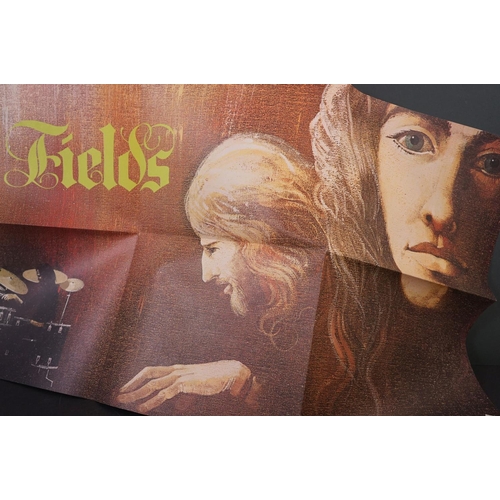 1124 - Vinyl - Prog Rock - Fields - Fields. UK 1st 1971 pressing with scarce poster, gatefold sleeve is vg+... 